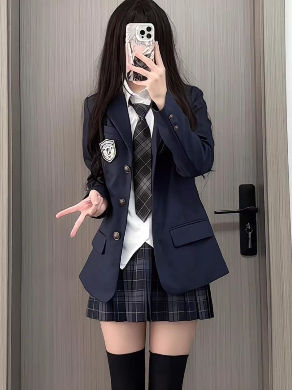 【12.8】超高颜值模特+jk圣诞雪景棚拍 2:00-5:15 - 图片 3