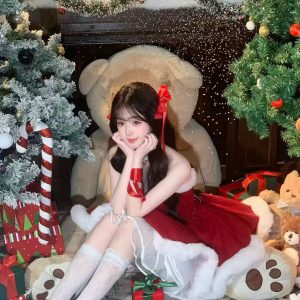 女仆+圣诞棚拍