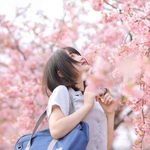 春天的樱花&JK少女